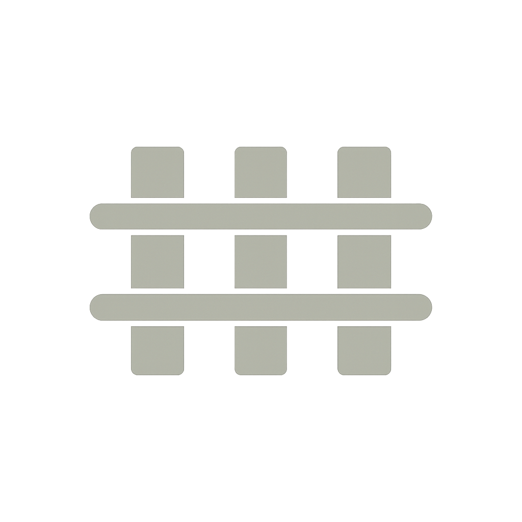 Иконка Железнодорожные шпалы